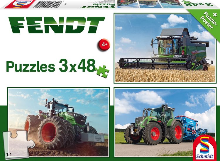Produktbild: Schmidt Spiele - 1050 Vario / 724 Vario / 6275L, 3x48 Teile