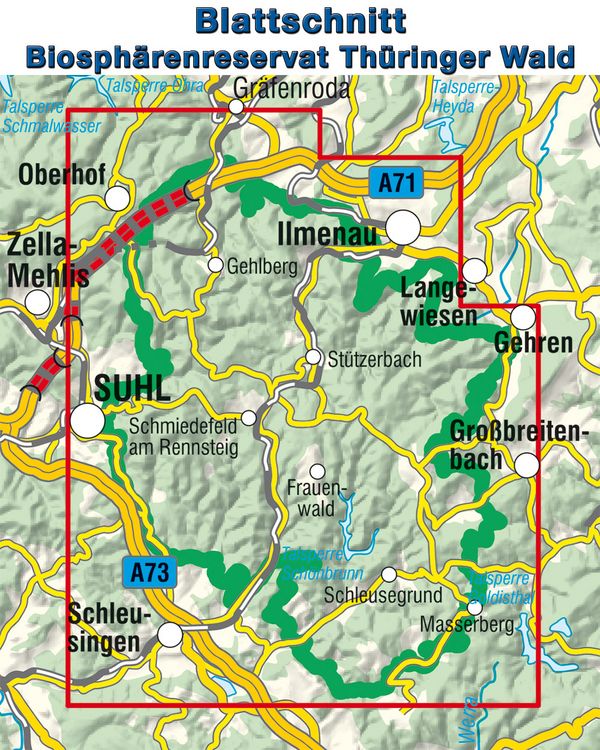 Produktbild: Biosph&auml;renreservat Th&uuml;ringer Wald