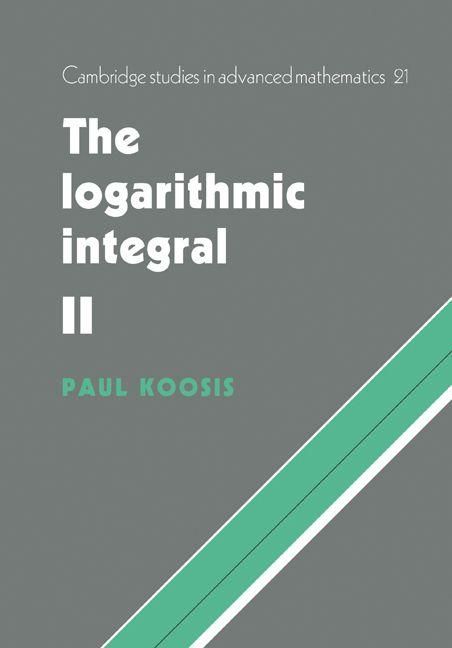 Produktbild: The Logarithmic Integral