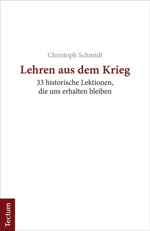 Produktbild: Lehren aus dem Krieg