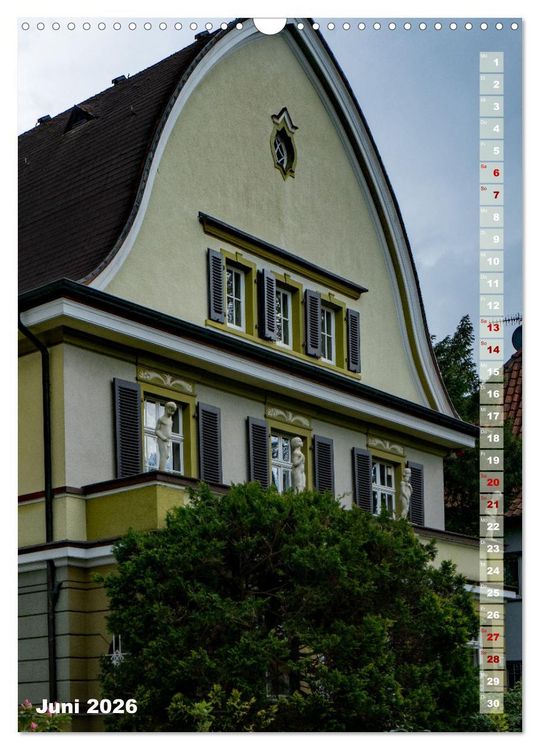 Produktbild: Fassadenk&uuml;nste (Wandkalender 2026 DIN A3 hoch), CALVENDO Monatskalender