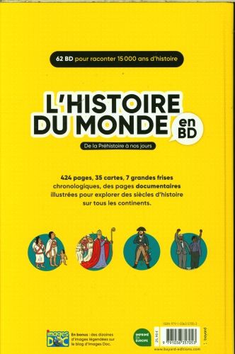 Produktbild: L'histoire du monde en BD : de la pr&eacute;histoire &agrave; nos jours