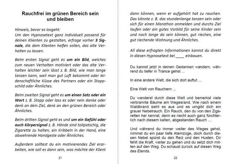 Produktbild: Hypnosetexte zum Vorlesen und selber Zusammenstellen