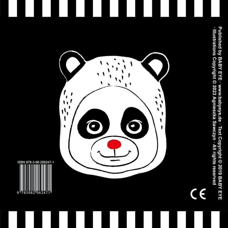 Produktbild: Tropf, Tropf, Baby: Kontrastreiches Faltbuch f&uuml;r Babys &middot; Kontrastbuch angepasst an Babyaugen &middot; Schwarz Wei&szlig; Prim&auml;rfarben Buch f&uuml;r Neugeborene &middot; Mein erstes Bilderbuch &middot; Montessori Buch