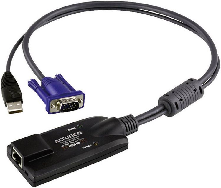 Produktbild: ATEN Altusen PC-Modul KA7570 f&uuml;r Matrix-Switch, USB