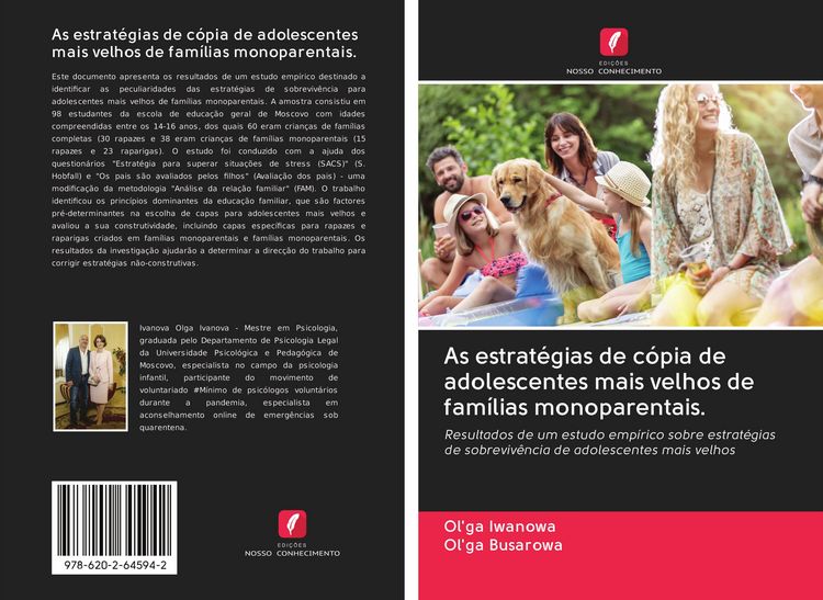 Produktbild: As estrat&eacute;gias de c&oacute;pia de adolescentes mais velhos de fam&iacute;lias monoparentais.