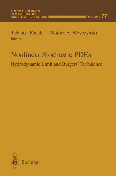 Produktbild: Nonlinear Stochastic PDEs