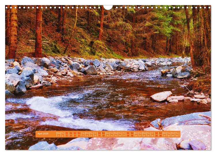 Produktbild: Unique Thuringian Forest (Wall Calendar 2026 DIN A3 landscape), CALVENDO 12 Month Wall Calendar
