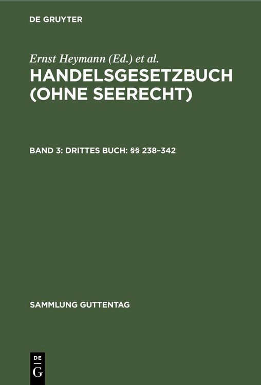 Produktbild: Drittes Buch: &sect;&sect; 238-342