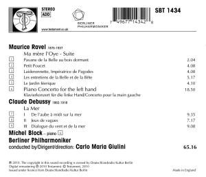 Produktbild: Giulini/Block/Berliner Philharmoniker: Ma Mere L'Oye/Konzert