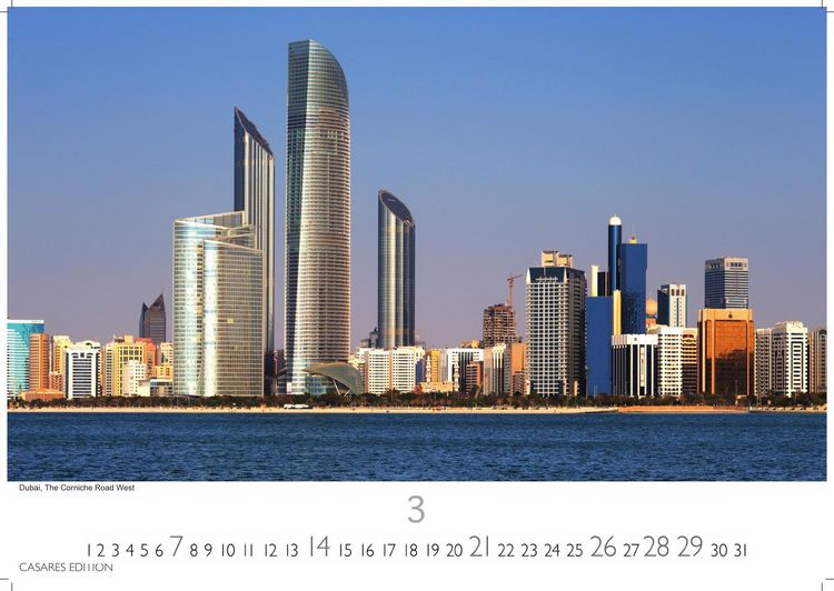 Produktbild: Dubai/Abu Dhabi Kalender 2027 &ndash; Wandkalender | Fotokalender Orient 35x50cm Gro&szlig;format . mit atemberaubenden Bildern &ndash; Perfekt f&uuml;r Dubai Fans & Reiseliebhaber