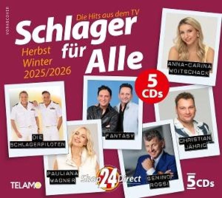 Produktbild: Schlager f&uuml;r Alle: Herbst/Winter 2025/2026