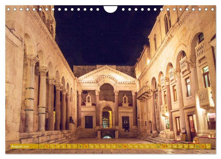 Produktbild: Split - Zauberhafte Perle an der Adriak&uuml;ste Kroatiens (Wandkalender 2026 DIN A4 quer), CALVENDO Monatskalender