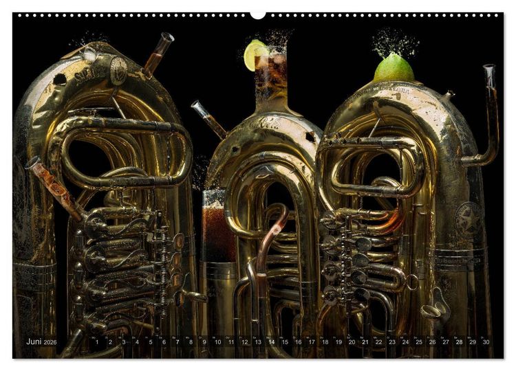 Produktbild: Musica fant&aacute;sia - Die wundersame Welt des Fotok&uuml;nstlers Olaf Bruhn (Wandkalender 2026 DIN A2 quer), CALVENDO Monatskalender