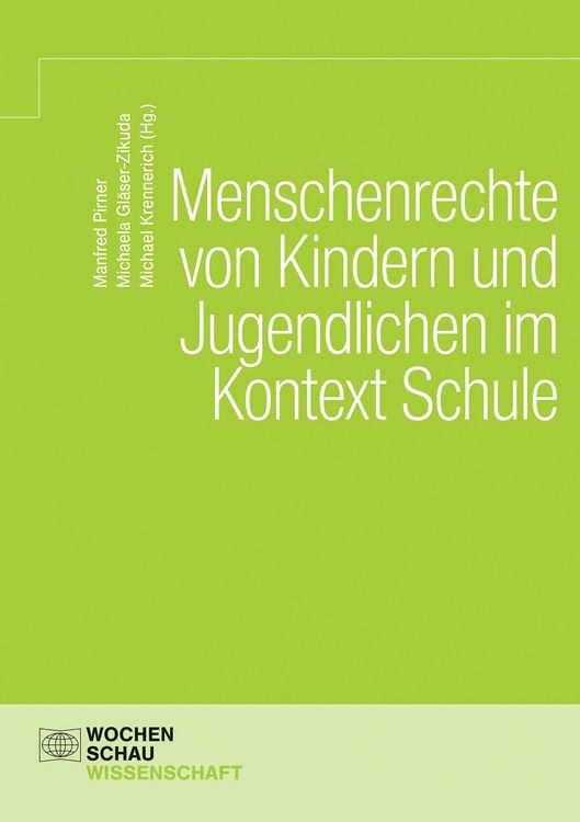Produktbild: Menschenrechte von Kindern und Jugendlichen im Kontext Schule
