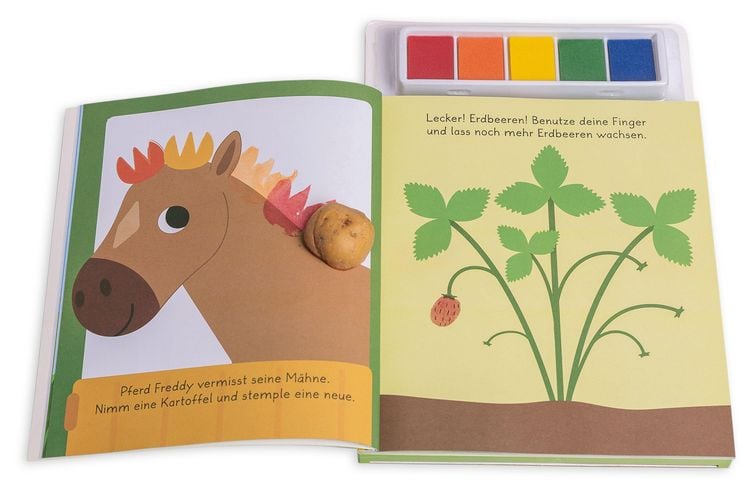 Produktbild: Stempelkunst f&uuml;r kleine Finger. Bauernhof