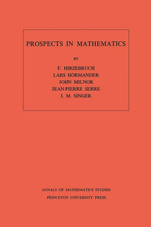 Produktbild: Prospects in Mathematics