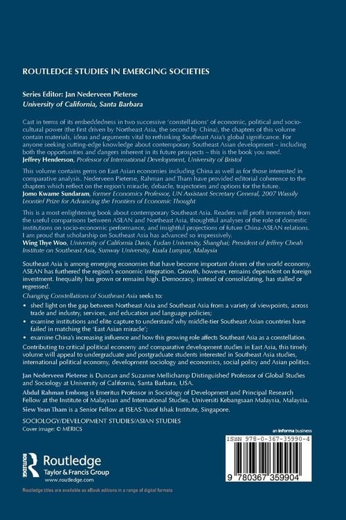 Produktbild: Changing Constellations of Southeast Asia