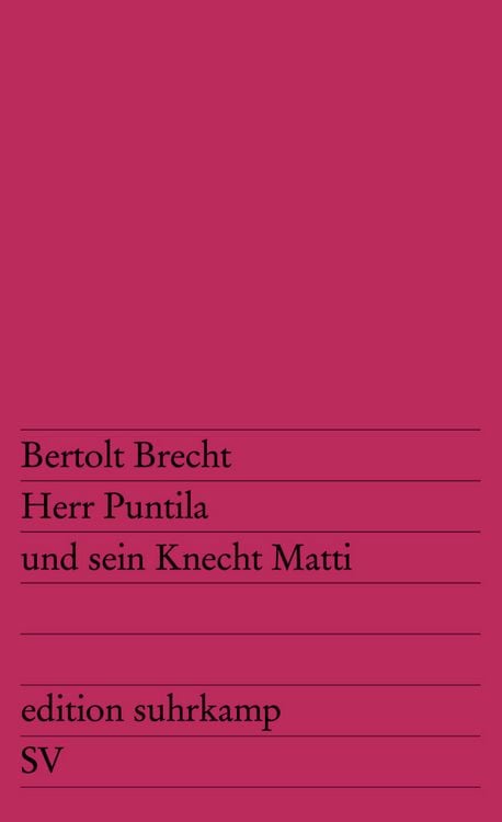 Produktbild: Herr Puntila und sein Knecht Matti
