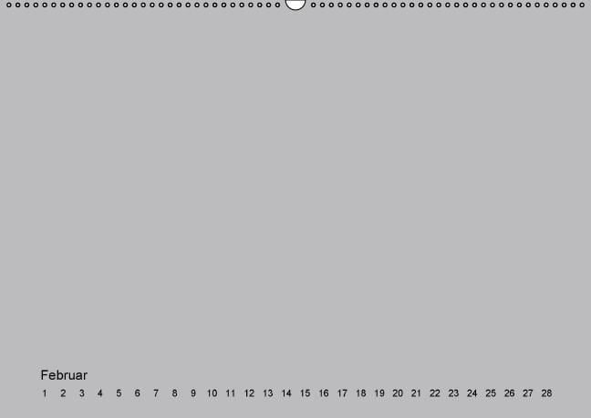 Produktbild: Geburtstags - Bastelkalender - Grau (Wandkalender immerw&auml;hrend DIN A2 quer)