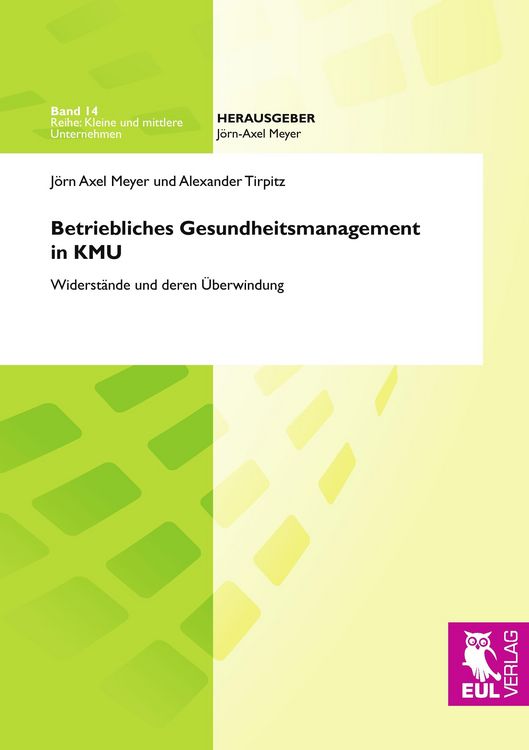 Produktbild: Betriebliches Gesundheitsmanagement in KMU