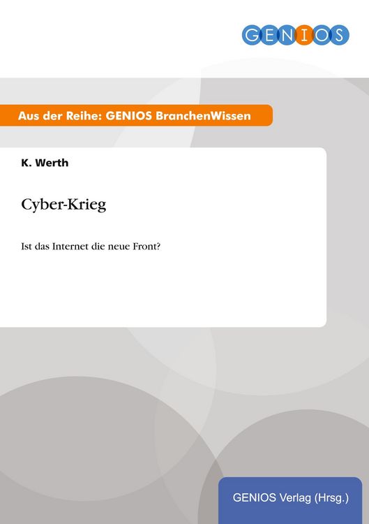 Produktbild: Cyber-Krieg