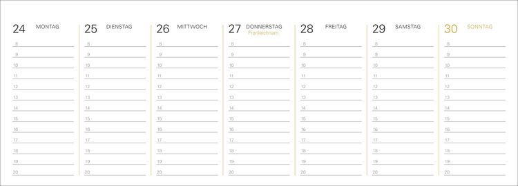 Produktbild: Stephen Hawking Universum Premium-Tischplaner 2027 - Wochenkalender mit 53 Bildern und Zitaten