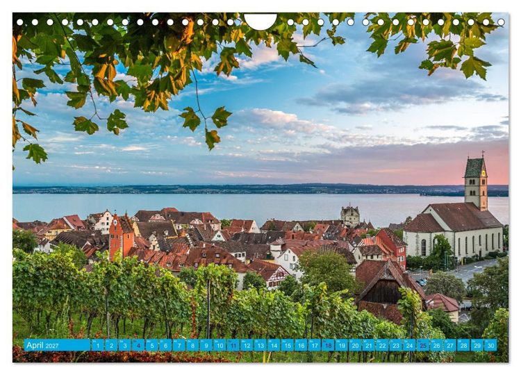 Produktbild: Meersburg - pittoreske Kleinstadt am Bodensee (Wandkalender 2027 DIN A4 quer), CALVENDO Monatskalender