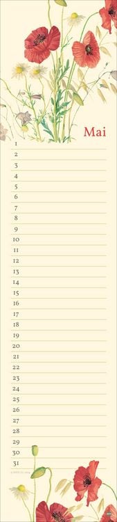 Produktbild: Edith Holden: Geburtstagskalender Langplaner