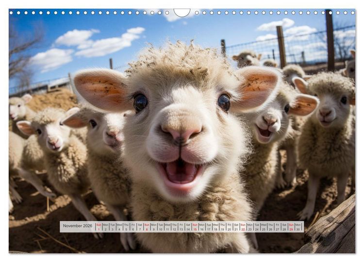 Produktbild: Selfie Shot (Wall Calendar 2026 DIN A3 landscape), CALVENDO 12 Month Wall Calendar