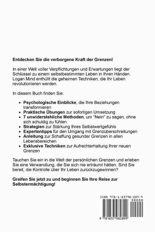 Produktbild: Die Macht der Grenzen