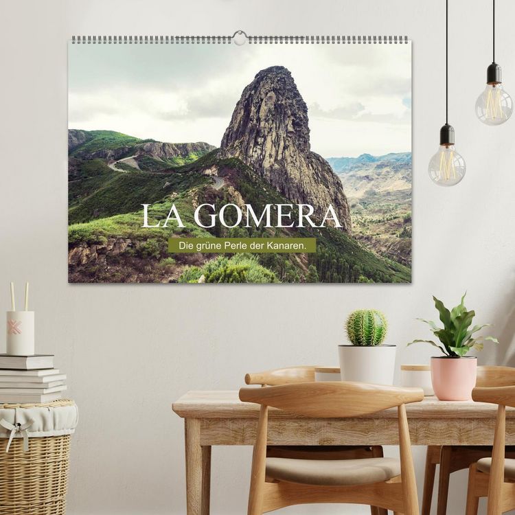 Produktbild: La Gomera &ndash; Die gr&uuml;ne Perle der Kanaren. (Wandkalender 2026 DIN A2 quer), CALVENDO Monatskalender
