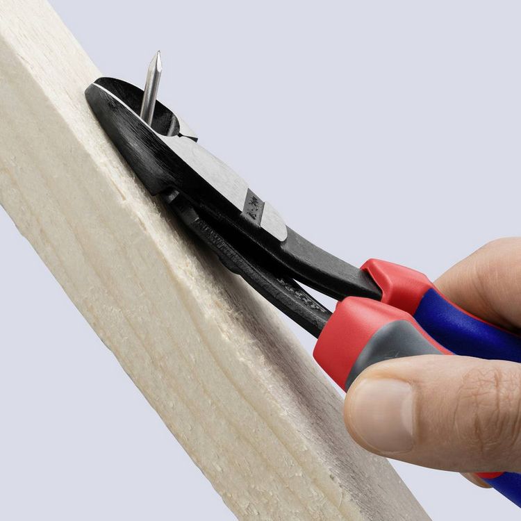 Produktbild: Knipex 74 22 200 Werkstatt Kraft-Seitenschneider mit Facette 200mm