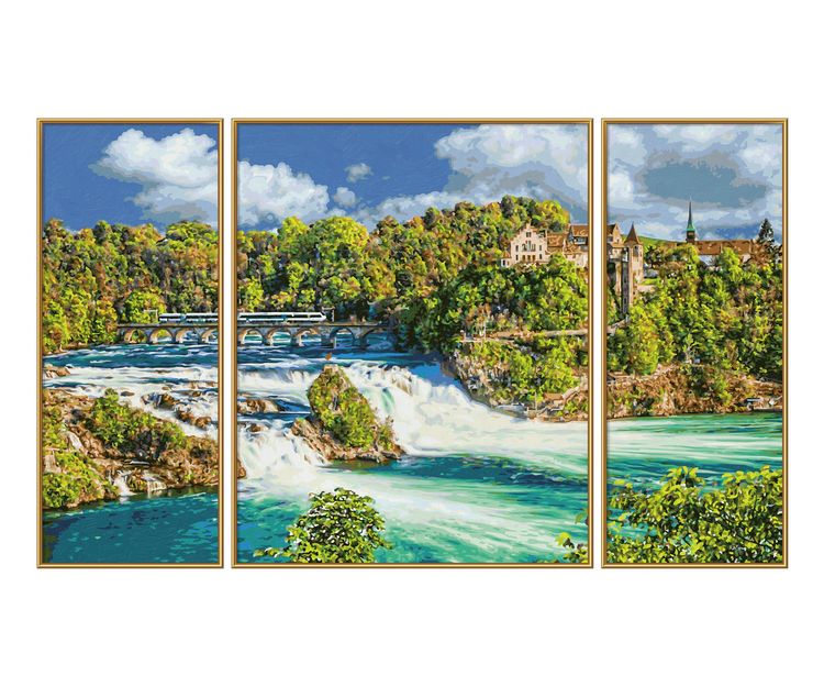 Produktbild: Malen nach Zahlen - Naturschauspiel Rheinfall