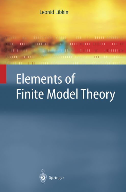 Produktbild: Elements of Finite Model Theory
