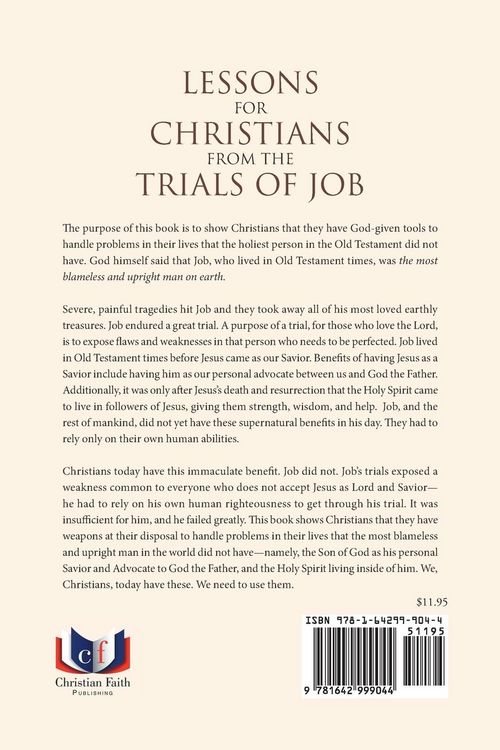 Produktbild: Lessons for Christians From the Trials of Job