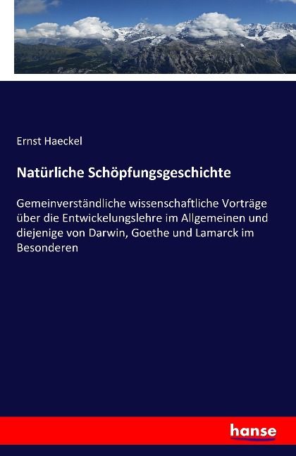 Produktbild: Nat&uuml;rliche Sch&ouml;pfungsgeschichte