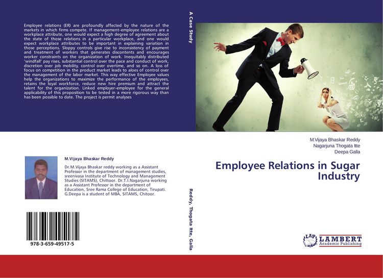 Produktbild: Employee Relations in Sugar Industry