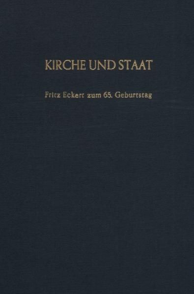 Produktbild: Kirche und Staat.