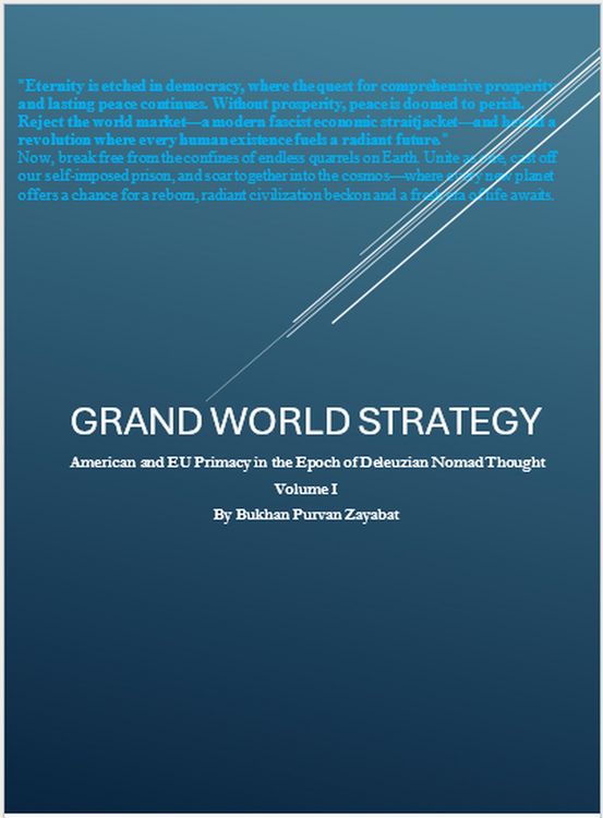 Produktbild: Grand World Strategy: American and EU Primary in Epoch of Nomad Thought (Grand World Strategy: American and EU Primacy in Epoch of Nomad Thought, #1)