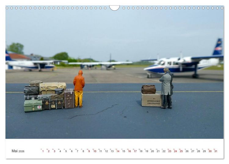 Produktbild: Follow me - fliegen anders erleben (Wandkalender 2026 DIN A3 quer), CALVENDO Monatskalender