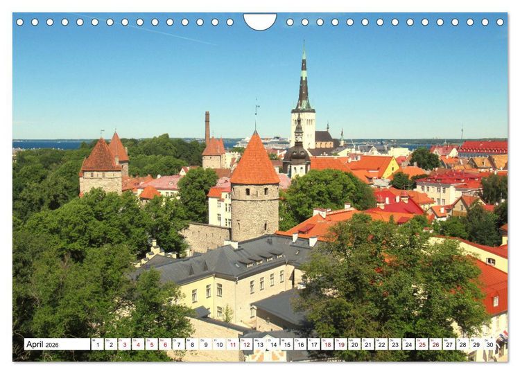 Produktbild: St&auml;dtereisen in Europa (Wandkalender 2026 DIN A4 quer), CALVENDO Monatskalender