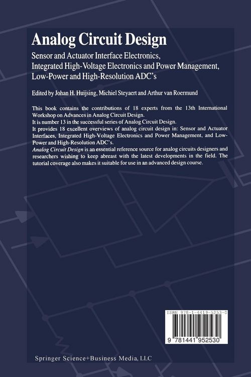 Produktbild: Analog Circuit Design