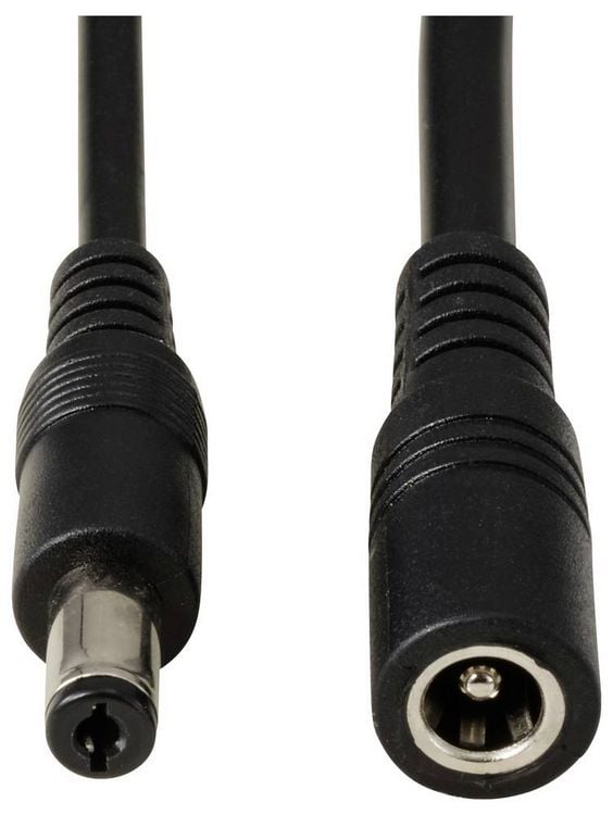 Produktbild: TRU COMPONENTS TC-13232716 DC-Steckverbinder Buchse - Stecker 5.5mm 2.1mm 41.2cm 1St.