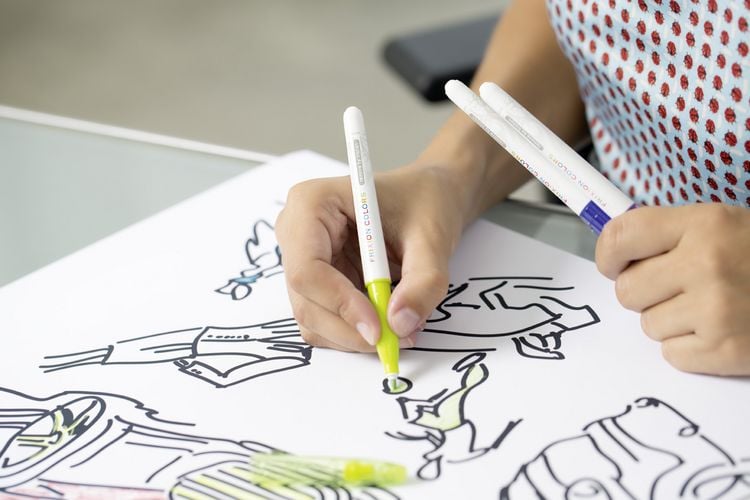 Produktbild: PILOT Fasermaler FriXion Colors, 6er Etui