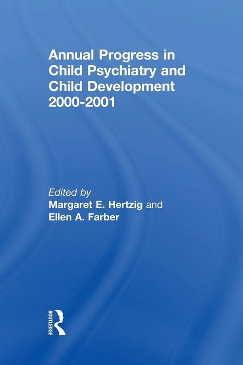 Produktbild: Annual Progress in Child Psychiatry and Child Development 2000-2001