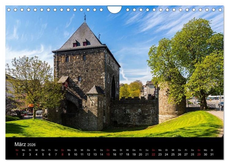 Produktbild: Aachen - ming He&auml;metstadt (Wandkalender 2026 DIN A4 quer), CALVENDO Monatskalender