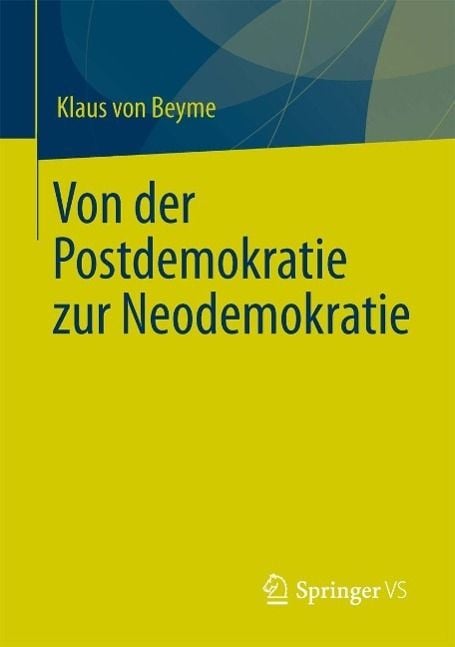 Produktbild: Von der Postdemokratie zur Neodemokratie