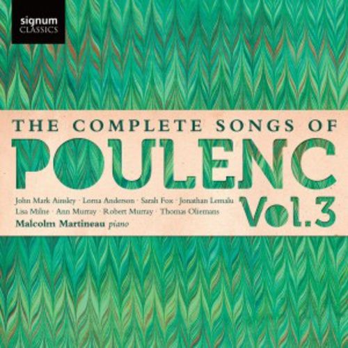 Produktbild: Anderson/Ainsley/Maltman/Martineau: Lieder Vol.3