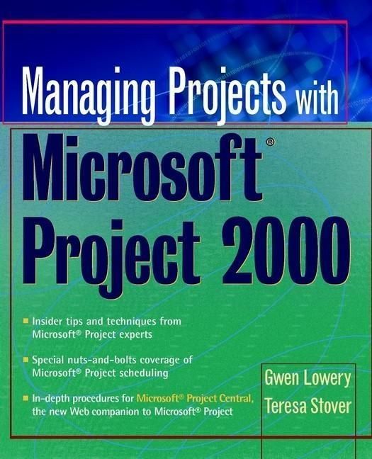 Produktbild: Managing Projects With Microsoft Project 2000